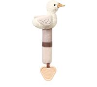 BabyOno Goose Zoe 3m+ jouet sonore avec anneau de dentition 1 pcs