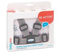 BabyOno Harnais de marche gris et rose, 1 pièce