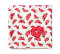 Babyono Lange en mousseline de bambou et hochet pastèque