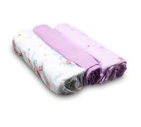 BabyOno Natural Bamboo Diapers Violet couches en tissu 70x70 cm 3 pcs