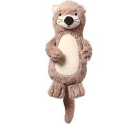 BabyOno Otter Maggie Otter peluche avec hochet, beige-brun