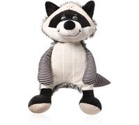 BabyOno Rattle Toy Rocky Racoon jouet en peluche interactif 25x13 cm 1 pcs
