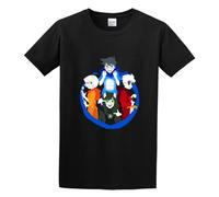 BabyPaper Homestuck Let's Play Painting Party Loose Fit Personalise Couples T-Shirt Black M