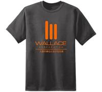 BabyPaper Mens Wallace Corporation Bladerunner 2049 T Shirt Nex6 Replicant Tyrell T-Shirt Black M
