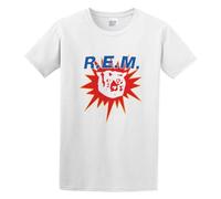 BabyPaper R.E.M 'Monster' Men Adult Short Sleeve White 3XL