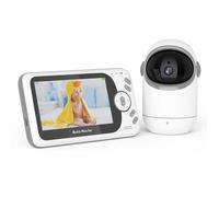 Babyphone 300°, Bébé Moniteur 4.3"" LCD, Babyphone Caméra avec Contrôle Température, Connexion FHSS, Max 300m, Sans Fil, VB801