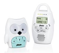 Babyphone Audio - ALECTO - DBX-84 - Hibou - Blanc/Menthe - Economie d'énergie