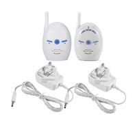Babyphone audio numérique portable 2,4 GHz avec alertes sonores, connexion USB, activation VOX et double alimentation pour une utilisation flexible