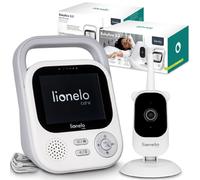 LIONELO Babyline 3.2 - Babyphone vidéo - Sans fil WiFi - Communication bidirectionnelle - Vision Nocturne - Zoom x 3s