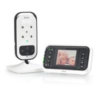 Alecto DVM75 Babyphone avec caméra Moniteur 2,4" - Baby Monitor avec Alarme - Caméra intérieure pour votre bébé - Blanc/Anthracite