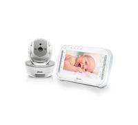 Babyphone avec caméra et écran couleur 4.3 DVM-200GS Blanc-Gris