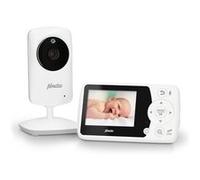 Babyphone avec caméra et écran couleur de 2,4 pouces Alecto BO64 Blanc