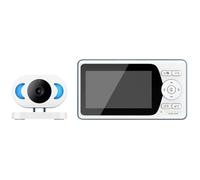 Babyphone avec caméra Wi-Fi 2.4 GHz - TELEFUNKEN - VM-F400 - Numérique - Écran couleur - Rechargeable USB