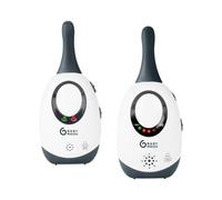 Babyphone - BABYMOOV - Portée 300m - Audio Simply Care avec fonction VOX - Double alarme et 2 adaptateurs