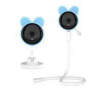 Babyphone -Babyphone Caméra sans fil wifi- Bébé Moniteur -Interphone Température Berceuses Vision Nocturne Mode VOX+2 socles