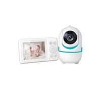 Babyphone Camera Avec Berceuses Et Ecran LCD 3.2 Pouces Vision Nocturne Sécurité Bébé Noir