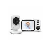 Babyphone Camera Avec Écran 3.2 Pouces Surveillance Température Et Parole Bidirectionnelle Noir YONIS Noir G