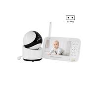 Babyphone Camera Ecran 5 Pouces HD 720P Vision Nocturne Audio Bidirectionnel Noir