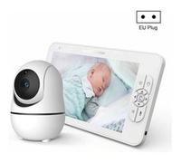 Babyphone Camera Écran 7 Pouces Vision Nocturne Audio Bidirectionnel 300m Noir YONIS Noir G