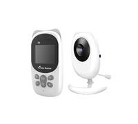 Babyphone Camera Ecran LCD 2.4 Pouces Vision Nocturne Intercom Bidirectionnel Noir