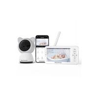 Babyphone Camera HD 5 Pouces Vision Nocturne Détection Plein HD 1080p WiFi