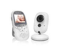 Babyphone Camera Sans Fil Avec Vision Nocturne Et Parle-Retour Gris
