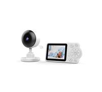 Babyphone Camera Vision Nocturne HD Ecran 2.8 Pouces Alarme Température et Lullaby Noir
