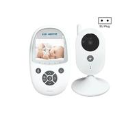 Babyphone Camera Vision Nocturne Intercom Musique Ecran LCD Température Noir