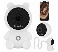 Babyphone vidéo LIONELO Babyline 2.0 - WiFi - Audio Bidirectionnel - Vision nocturne - Contrôle température - veilleuse - berceuses