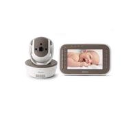Babyphone Alecto DVM200MBE Marron - Écran 4.3'' Vision Nocturne Taupe