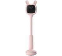 EZVIZ Caméra bébé BM1 – Alimentée par batterie, détection pleurs/mouvement, vision nocturne – Rose