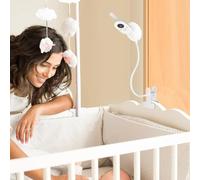 Babyphone Halterung für Philips Avent Babyphone SCD843/26, SCD833/26, SCD630/26, geeignet für Tisch- und Bettgitter mit einer Dicke von weniger als 4,5 cm (Clip-Ständer)