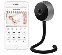 Babyphone LIONELO Babyline Smart - Flexible - WiFi - HD - Audio Bidirectionnel - Vision nocturne - Capteur température - USB - Noir