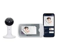 Babyphone MOTOROLA VM64 Caméra Bébé 1080p Moniteur Ecran LCD 4.3"" Rechargeable Vision Nocturne Audio