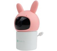 Babyphone rotatif Lapin Rose