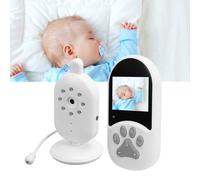 Babyphone sans fil 2,4 pouces, portée 150m, écran LCD, vision nocturne, petites chansons, fiche EU