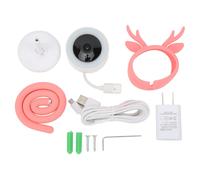 Babyphone Sans Fil Hd 4mp, Wi-Fi, Telecommande Pour Telephone Portable, Interphone Vocal Bidirectionnel, Surveillance Des Pleurs, Prise Americaine 100-240 V