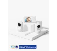 Babyphone vidéo 1080P haute performance BM01 | Quantité d'appareils photo: BM01 avec 2 caméras
