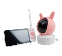 Babyphone vidéo avec caméra 2 en 1 Lapin Rose