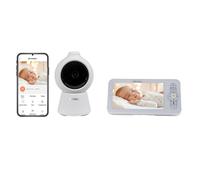 BEABA - Ecoute bébé vidéo Zen Smart Ai Blanc