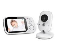 Babyphone vidéo GHB - Moniteur numérique avec caméra - Surveillance bébé - LCD 3.2"" - Vision nocturne