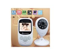 Babyphone vidéo multifonctionnel Vococal, écran couleur 2,4 pouces, vidéo sans fil 2,4 GHz, MP3, écoute vidéo de bébé