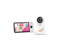 VTECH - Babyphone Vidéo Wide View HD (Écran 5 Ultra Plat HD - Veilleuse) - BM818
