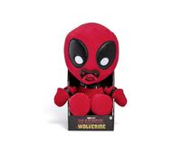 Babypool en peluche (26 cm) - bébé super-héros détaillé du film Deadpool & Wolverine des Studios MARVEL, jouet pour les fans et collectionneurs de 15 ans et plus