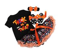 BabyPreg Tenue Tutu bébé Fille Mon 1er Costume d'halloween Robe Action de grâces (3-6 Mois, Action grâces)