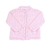 BabyPrem bébé prématuré Cardigan Veste Lacy Tricot Acrylique 1.6-3.4kg (44-50, Rose)