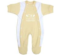 BabyPrem bébé prématuré Dors Little Fighter (Combattant Peu) Vêtements 0.7-1.6kg Citron
