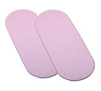 Babyprem Lot de 2 draps de berceau en coton 67 x 30 cm