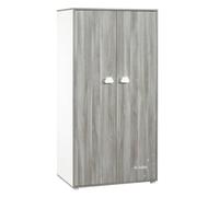 Babyprice Armoire Chambre Bebe Smile Chene Silex 2 Portes