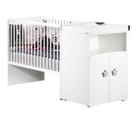 BABYPRICE Lit Combine 120x60 Evolutif en 90x190 BASIC G